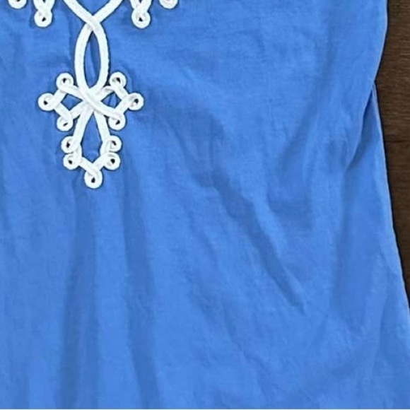 Lilly Pulitzer-Brewster Dress-Blue-size XS-EUC - Picture 10 of 11